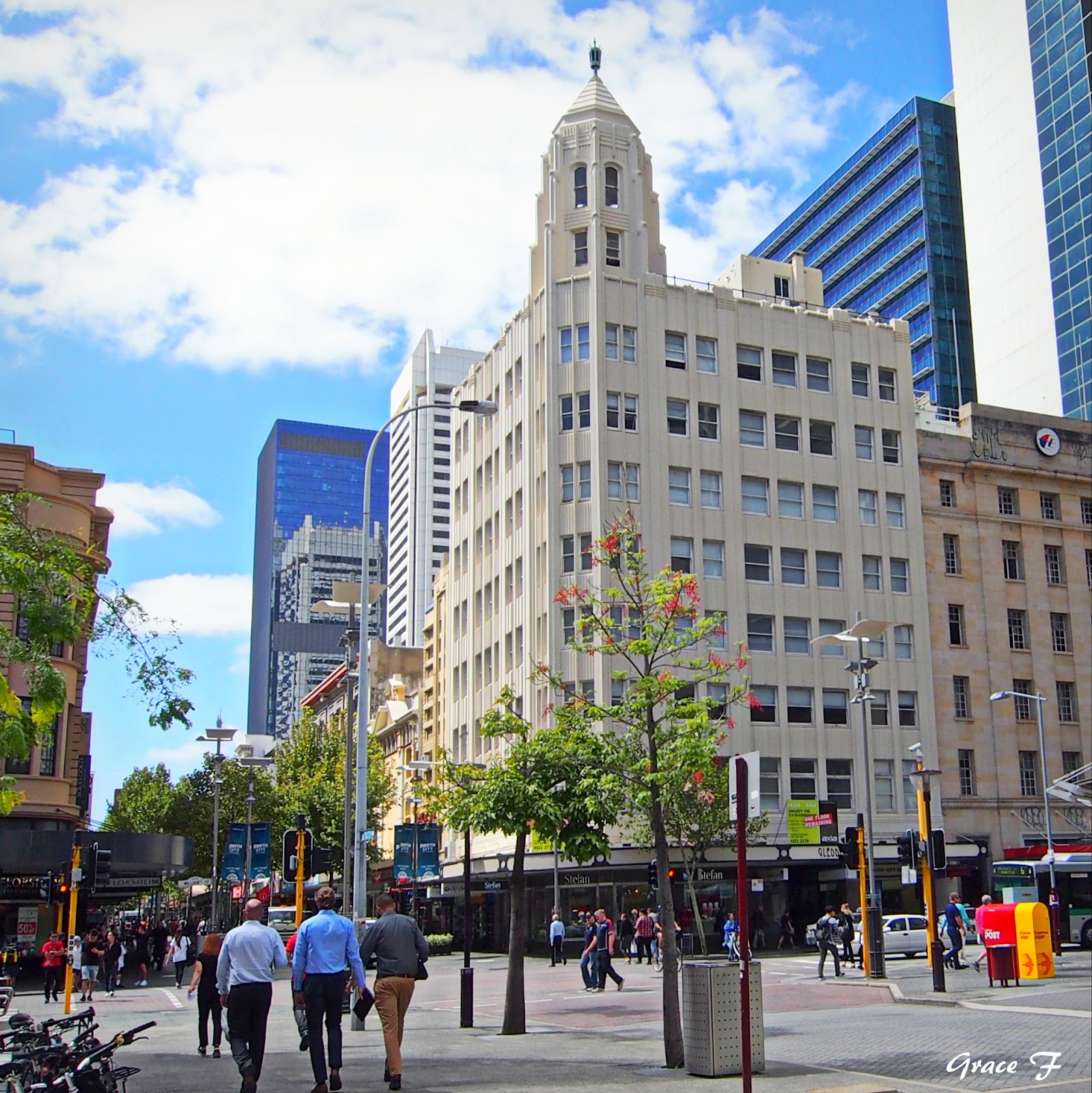 Perth Daily Photo Art Deco on Hay Street...