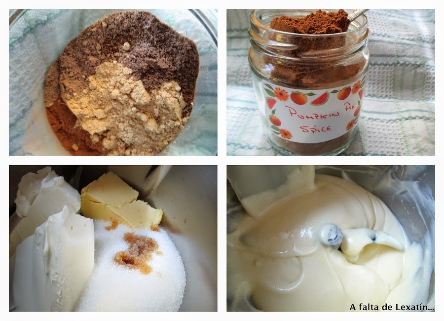 Rollo de calabaza relleno de crema de queso