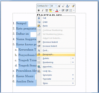 Tips Cara Membuat Daftar Isi Otomatis Di Microsoft Word Tips Cara Membuat Daftar Isi Otomatis Di Microsoft Word