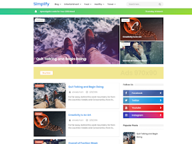 New Simplify 2 - Responsive Blogger Template New Simplify 2 - Responsive Blogger Template