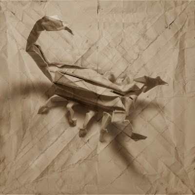 insecto escorpion 3D origami