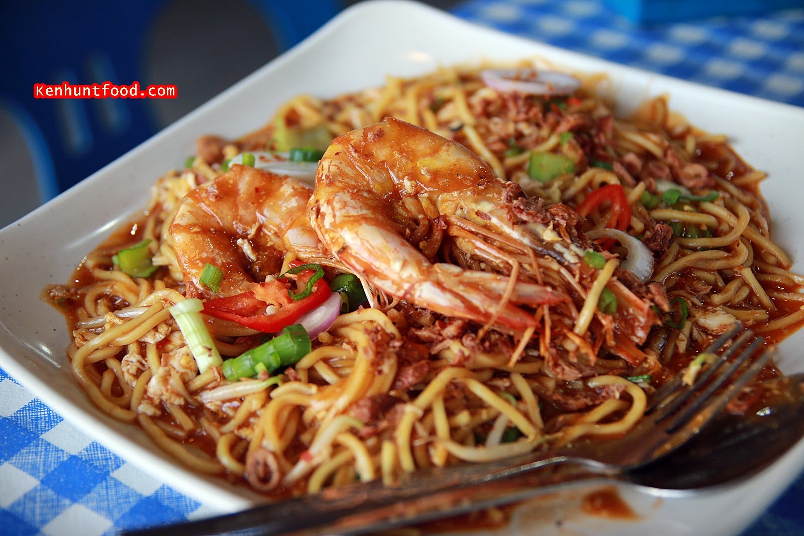 Ken Hunts Food Warung Tok Mat Mee Udang @ Tanjung Bungah, Penang.