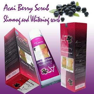 Toko jual produk paling murah: A + ACAI BERRY SLIMMING + WHITENING Body
