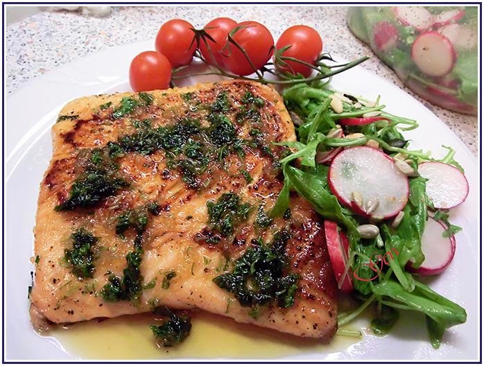 Lecker mit Geri: Lachs in Honig-Ingwer-Sauce - Сьомга с мед и джинджифил