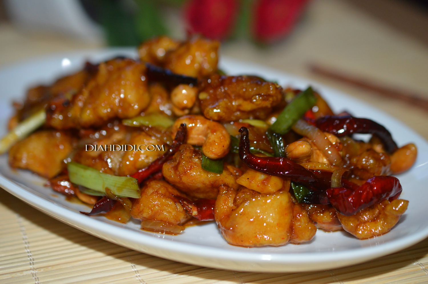 Diah Didi S Kitchen Ayam Pedas Manis Ala Kung Pao Chicken