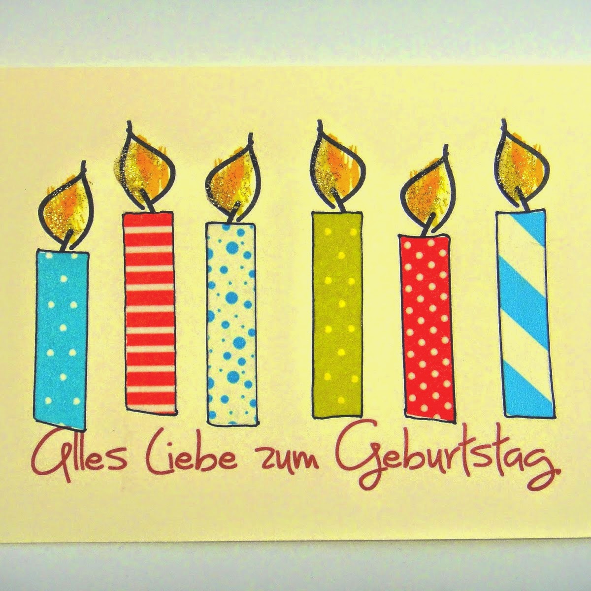 Ines Felix - Kreatives zum Nachmachen: Geburtstagskarte mit Masking