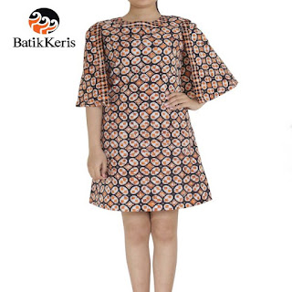 gambar model sackdress batik