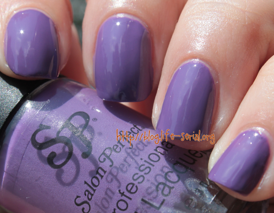 The one with Salon Perfect Purple Sorbet! - Confessions of a Sarcastic Mom