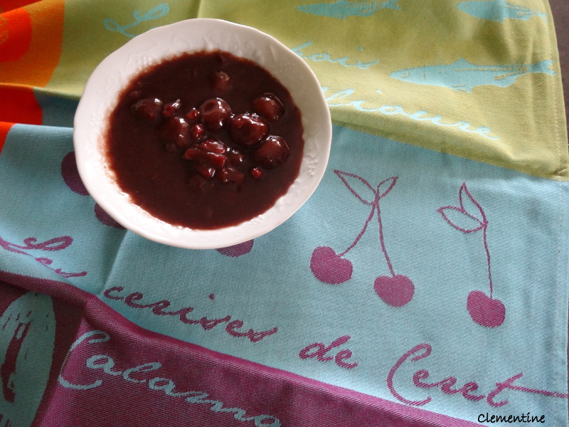 Le blog de Clementine Sauce aux cerises épicée