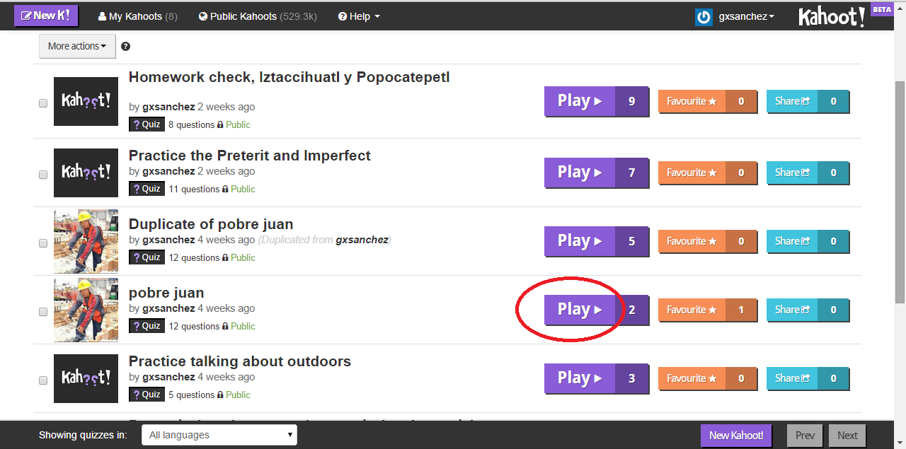 What Works in Our Foreign Language Classrooms? Using Kahoot.it, a free, interactive assessment