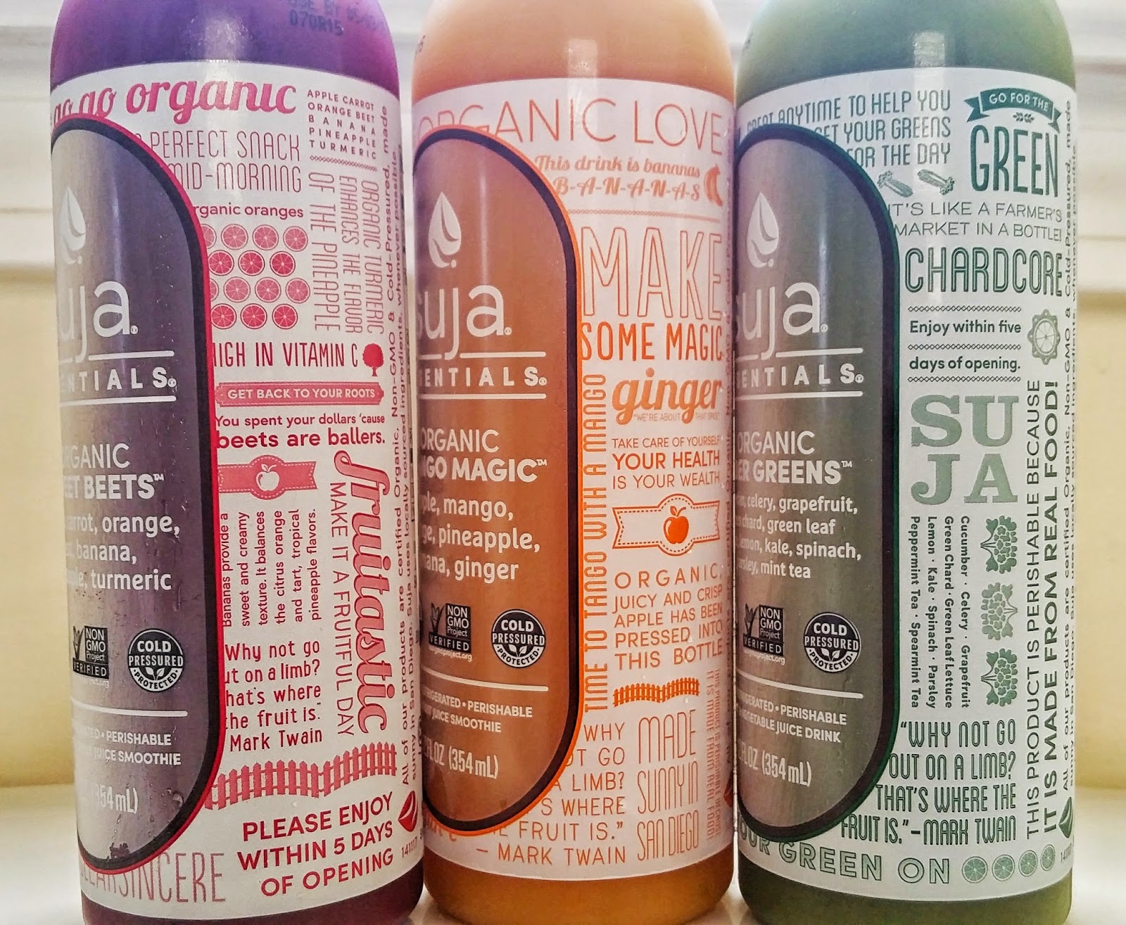 Top 4 Reasons You Should Drink ColdPressed Juice Suja Juice Review