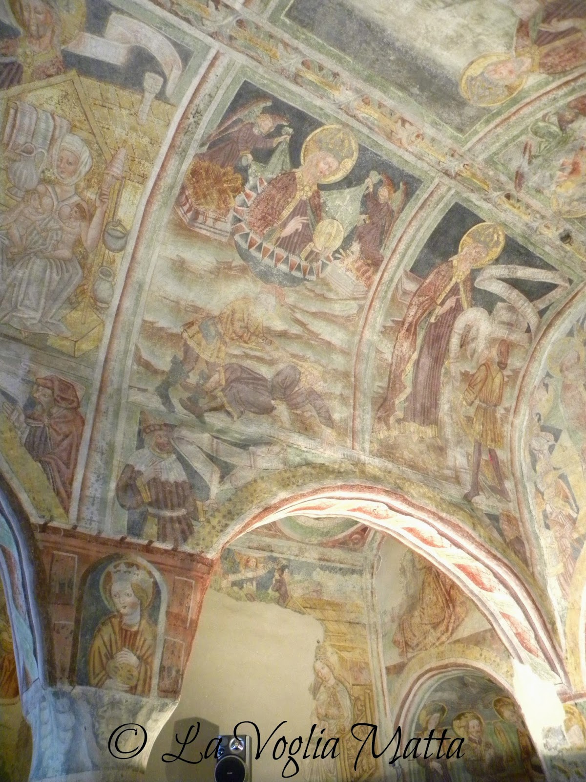 Hrastovlje Slovenia chiesa della SS Trinità affreschi