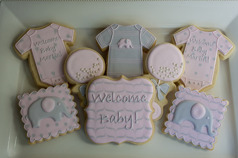 Jaclyn's Cookies Baby Elephant Cookies