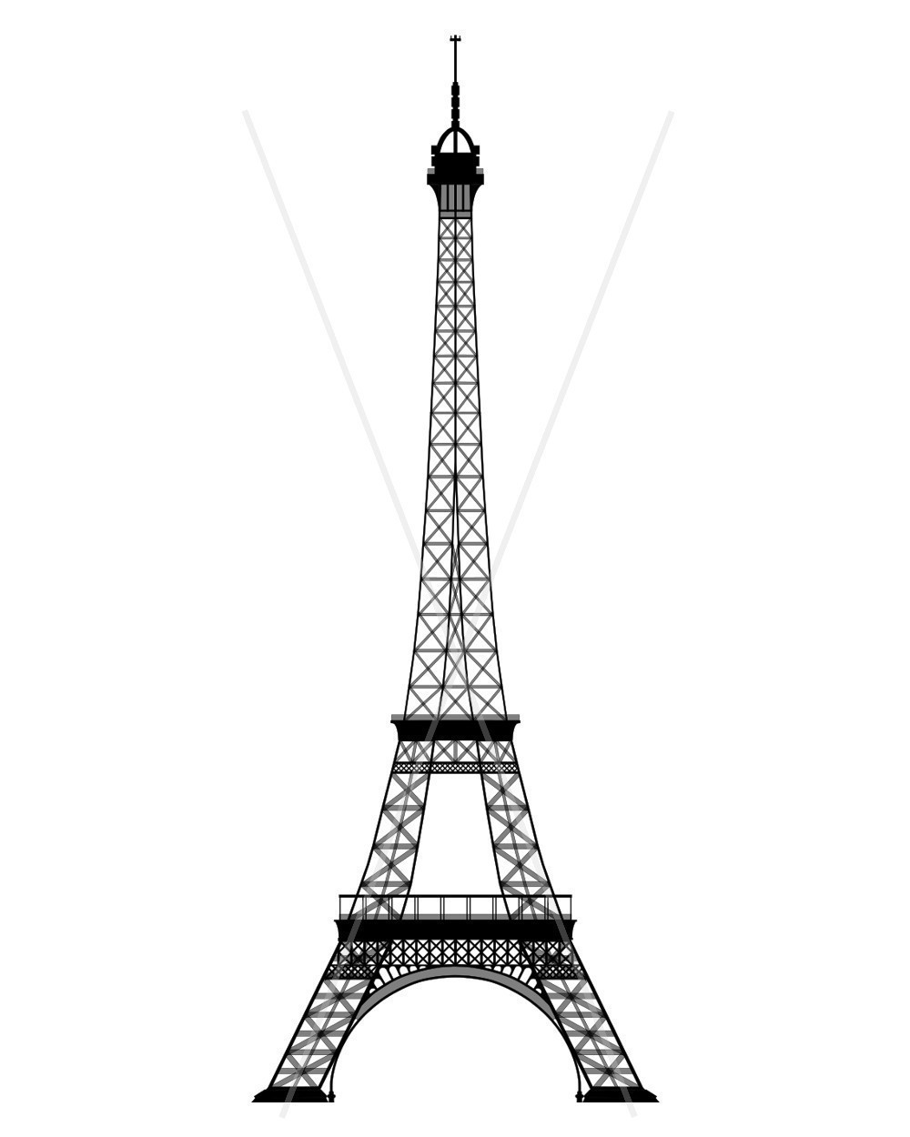 Coloriage A Imprimer Tour Eiffel