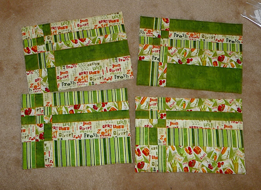 A Quilt of Heather Fat Quarter Placemats