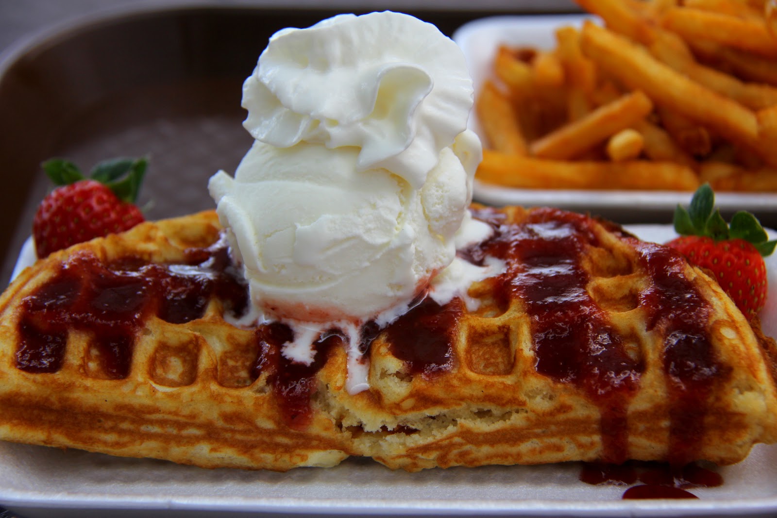 Strawberry Waffle