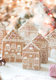 Christmas Gingerbread House Paper Bags