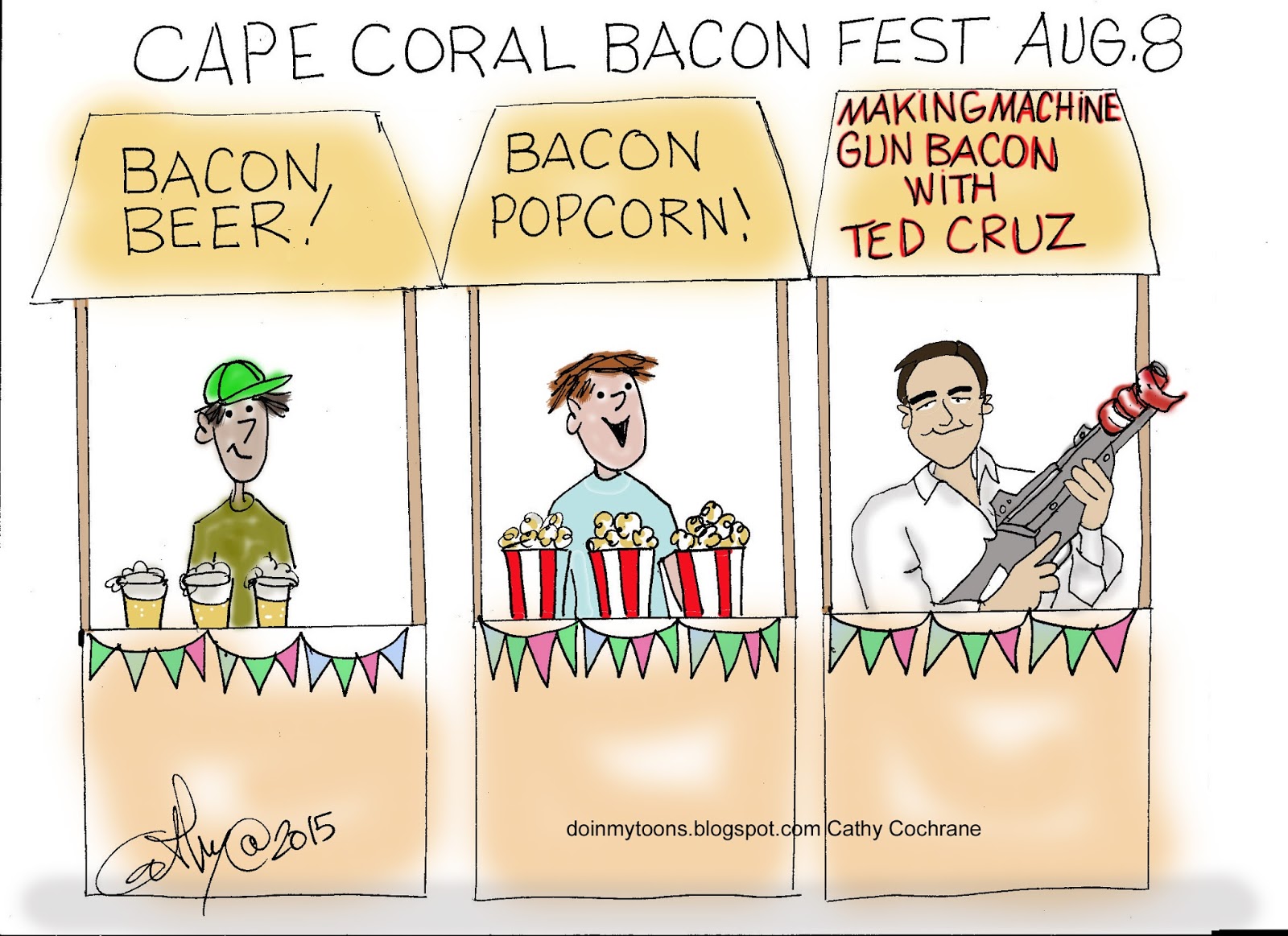 DoinMyToons Cape Coral Baconfest
