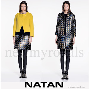 Queen Mathilde Style NATAN-Coat-and Skirt