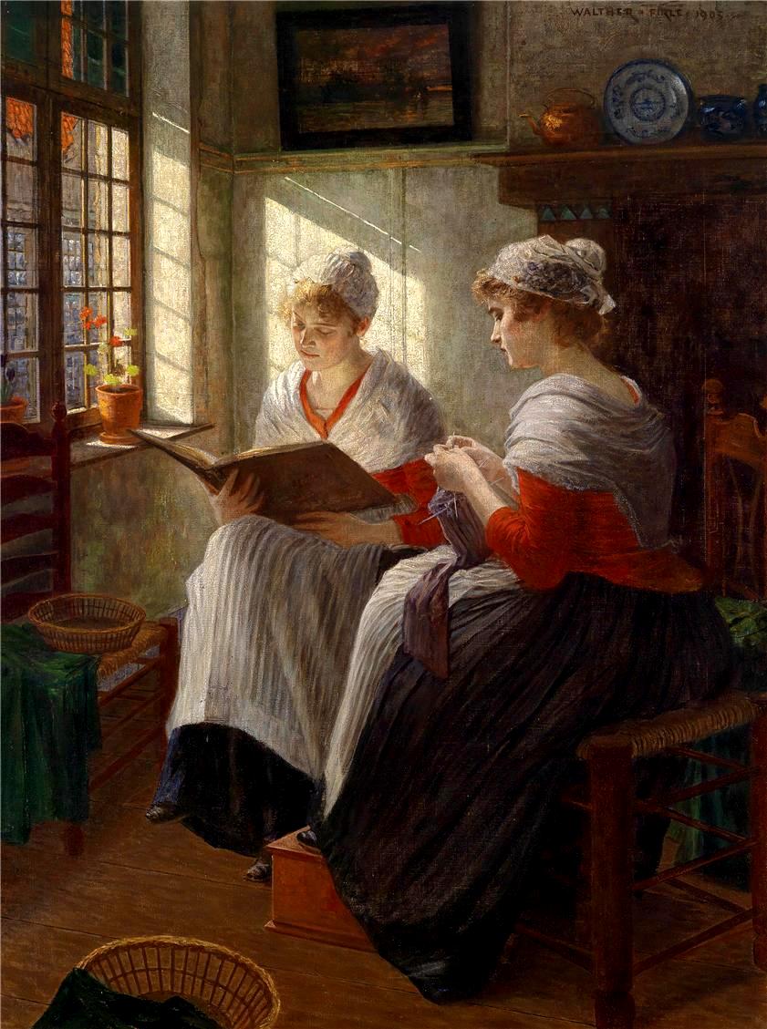 Reading and Art: Walther Firle