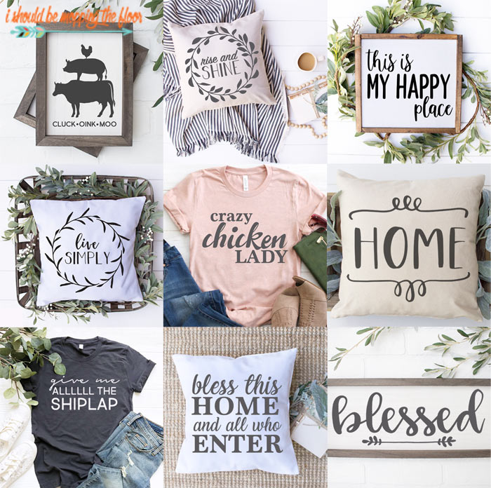 Free Farmhouse Style Svg Files I Should Be Mopping The Floor