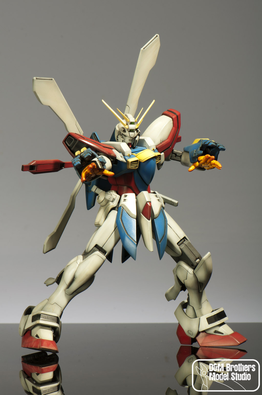 GUNDAM GUY: MG 1/100 GF13-017NJII G Gundam - Painted Build
