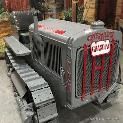 Caterpillar 10-wide tractor at California Agriculture Museum in Woodland, California