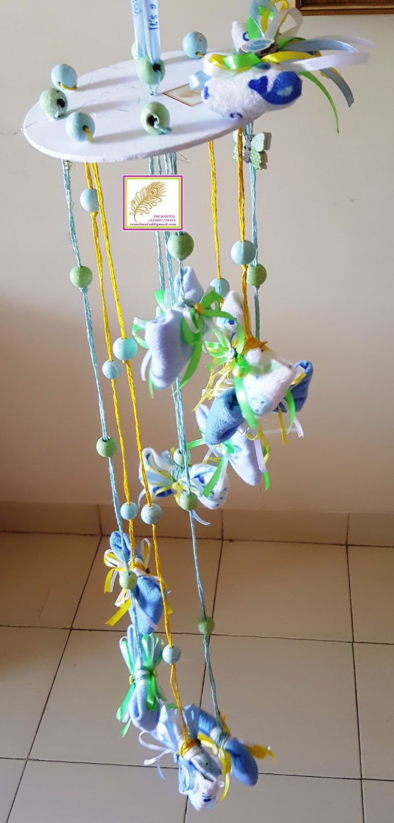 VREnchanted Color, Craft & more.... Handmade Baby Boy Mobile using