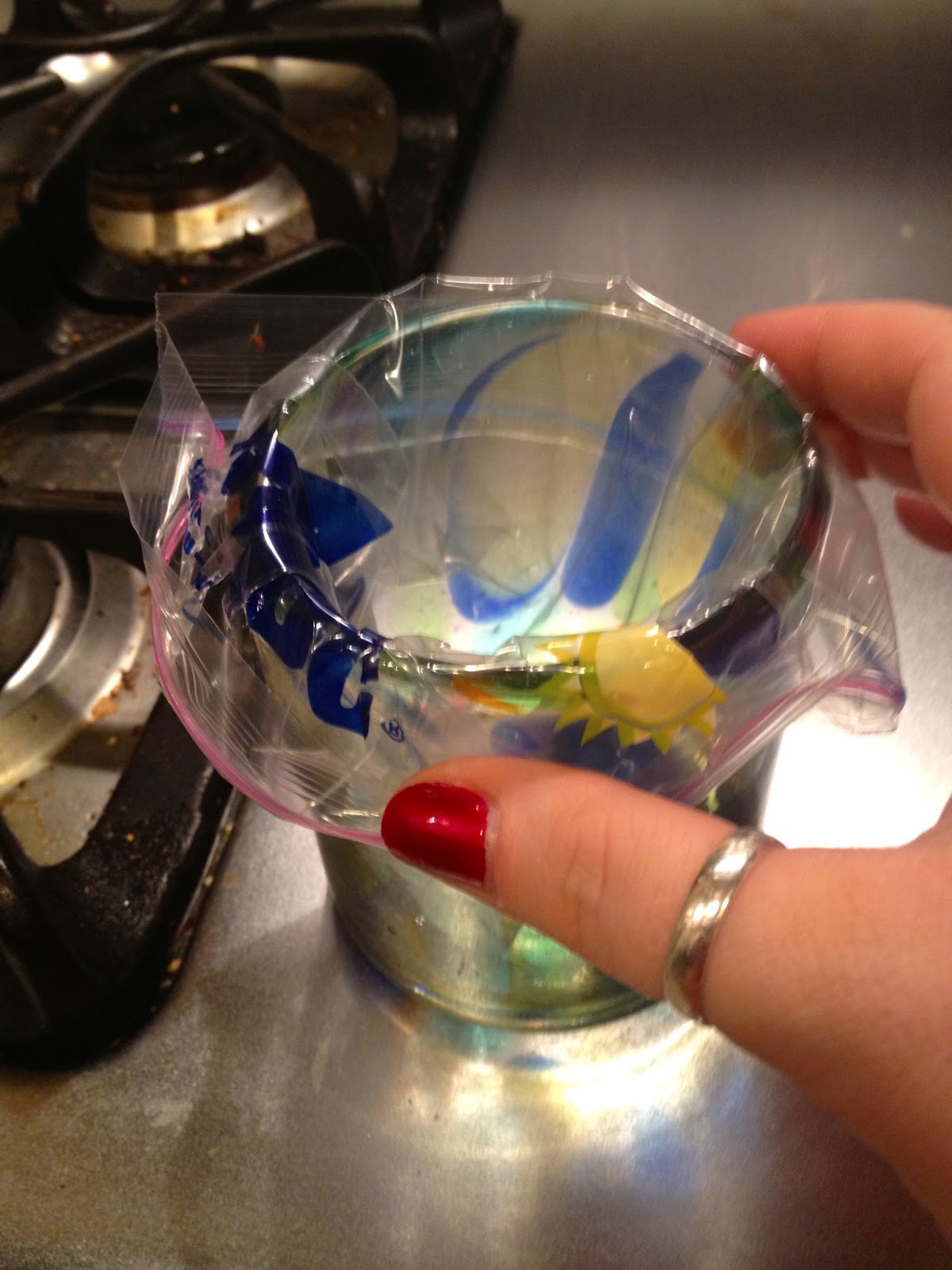 Graduate Gourmet Tip How to Fill a Ziplock Bag