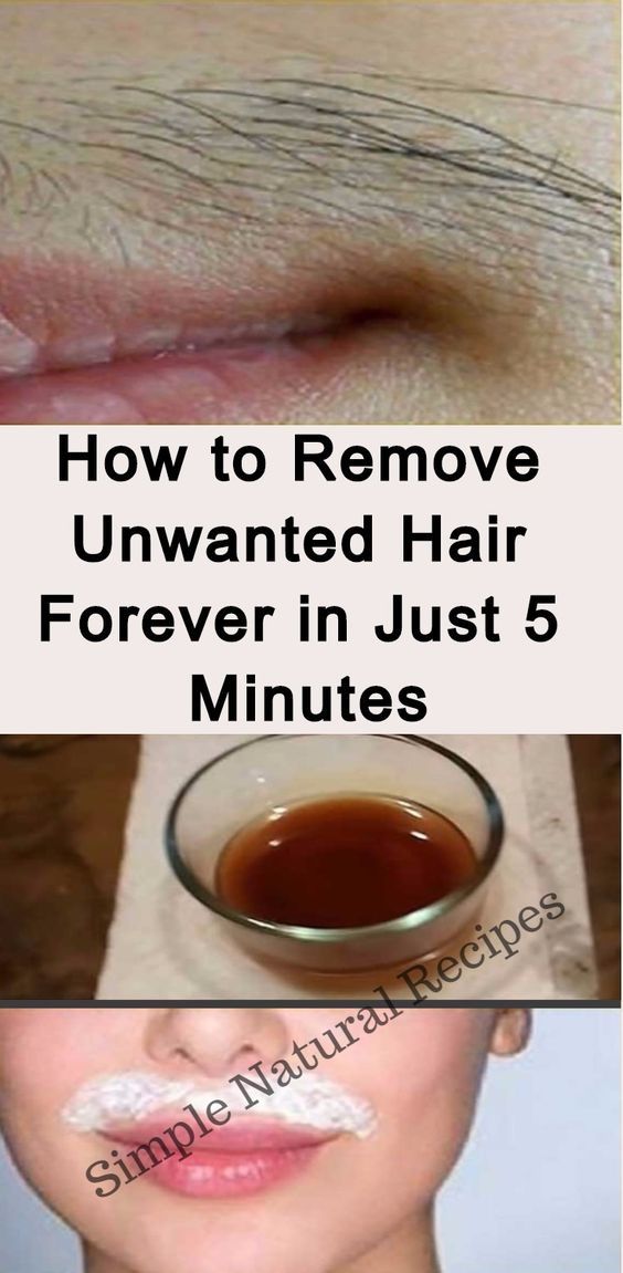 How To Remove Unwanted Hair Forever in Just 5 Minutes HEALTHYLIFE