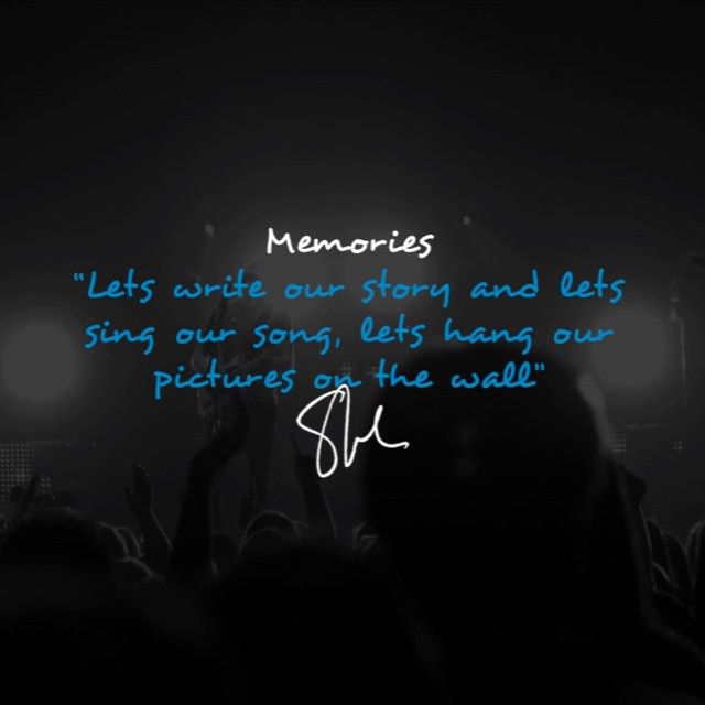 HaiBlogger Tentang lagu Shawn Mendes Memories