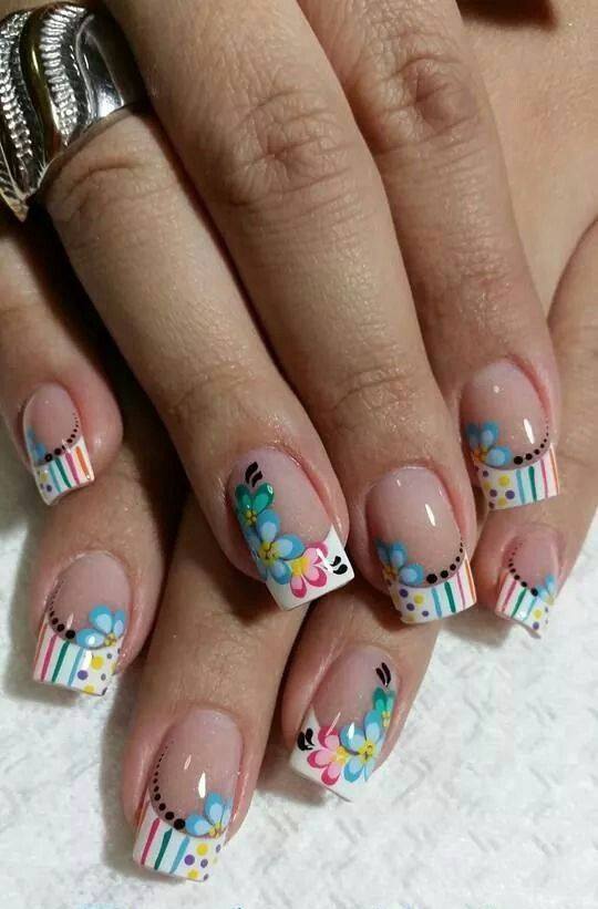 25 Spring Nail Art Inspirations | trends4everyone