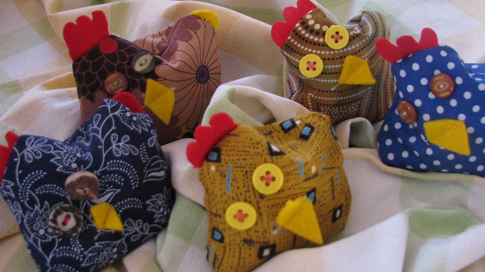 Hedi's Patchwork Blog: Die Hühner sind los.....