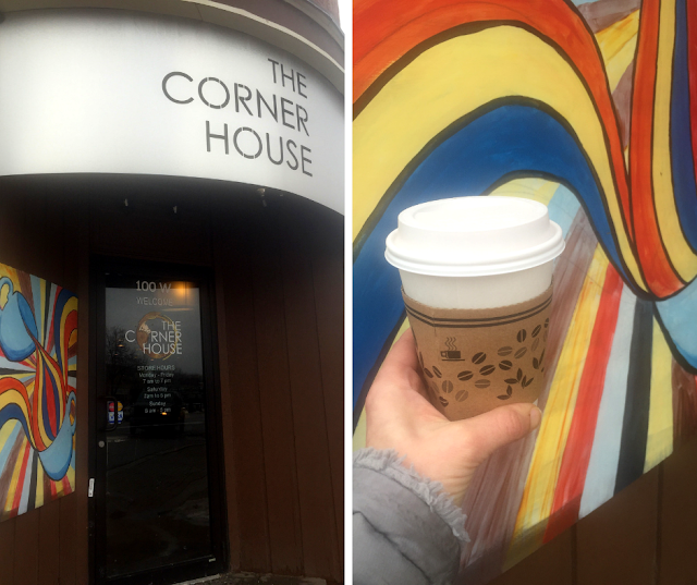 A Little Time and a Keyboard Coffee on the Fly at The Corner House in