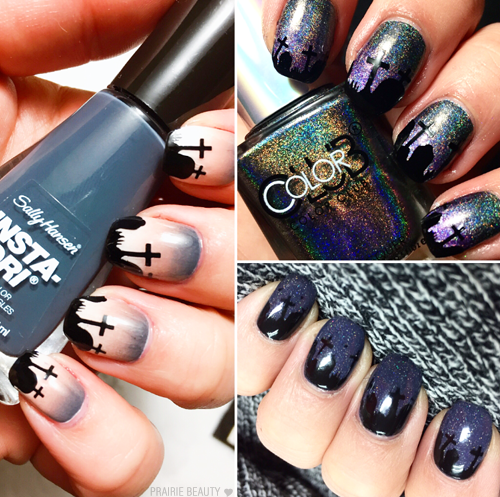 Halloween Whats Up Nails Graveyard Nail Vinyls Prairie Beauty