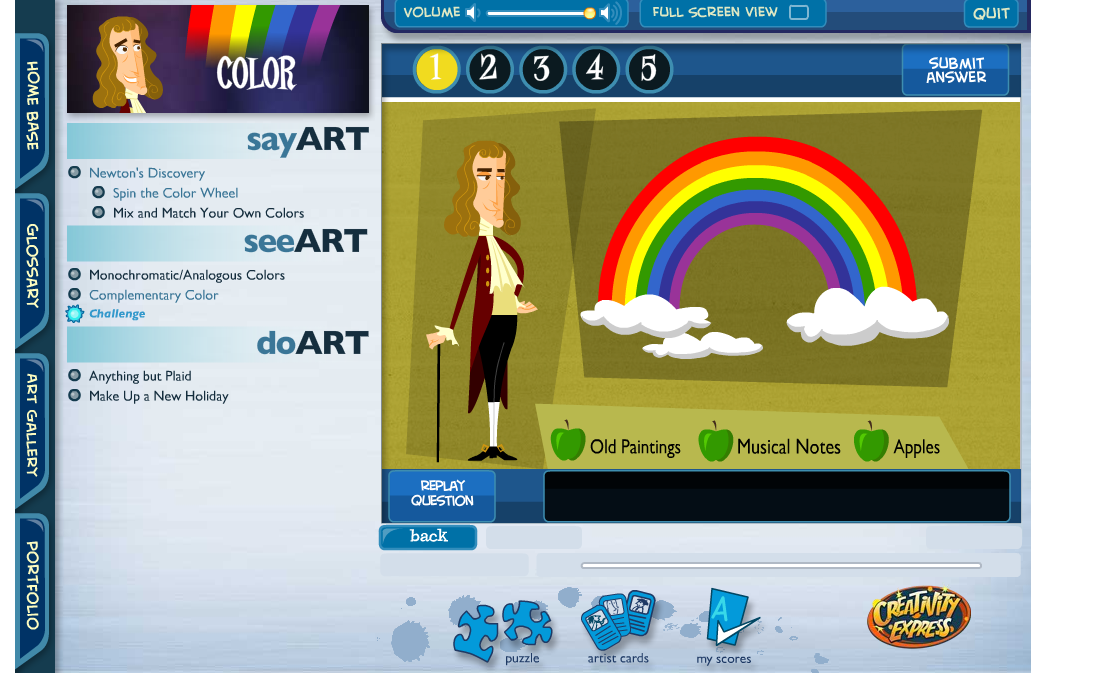 Interactive Art Lessons Online Paints in the works
