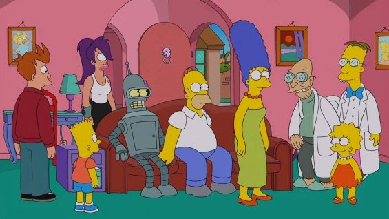 Semaj S Blog Your Blog Simpsons Futurama Couch Gag
