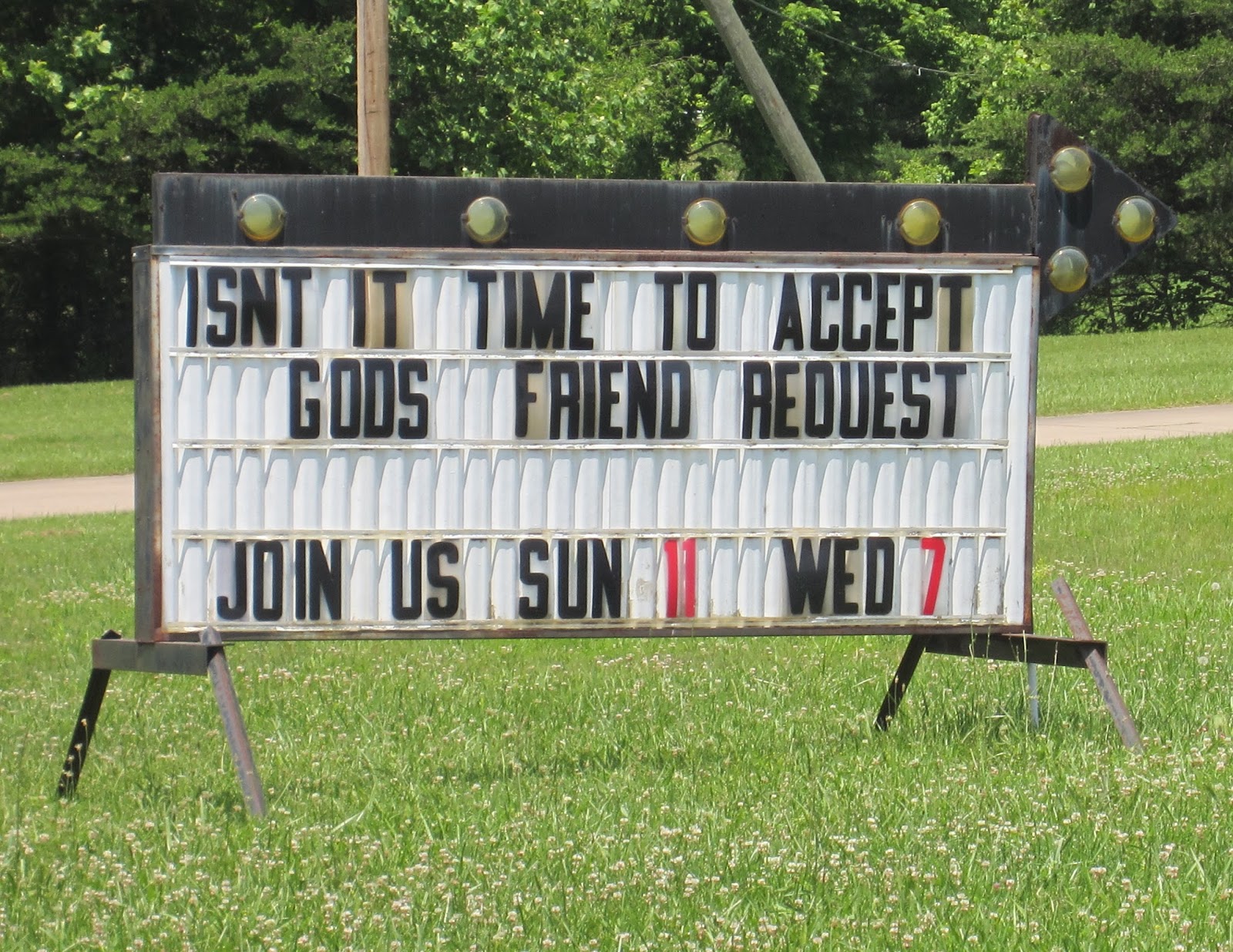 wacky tacky: Signs of the Times: Forbidden Fruit & Faith Lifts