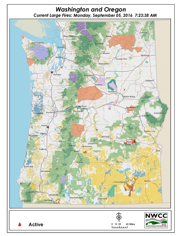 Northwest Interagency Coordination Center 9/05/2016 NWCC Current Large