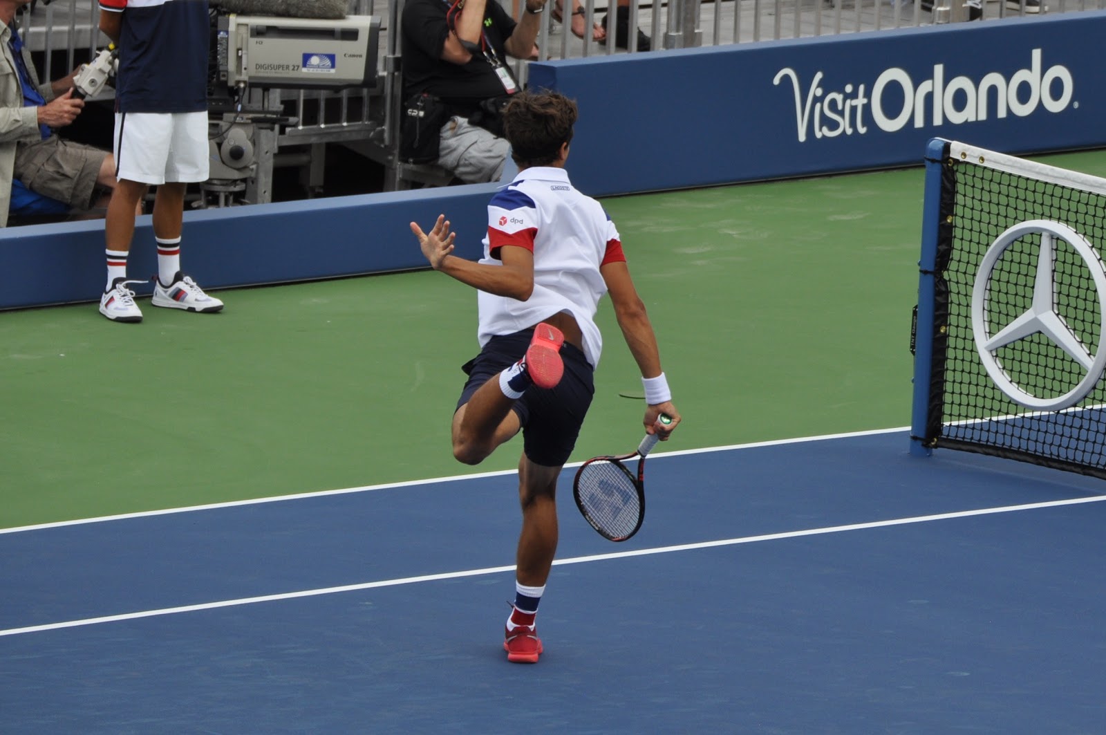 Richard Gasquet と旅の記録 17 Us Open Tennis に行ってきました その2 ピエールの1回戦