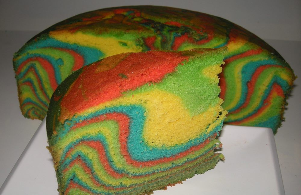 Resepi Kek Marble Pelangi Sedap dan Mudah  Travel Maniac