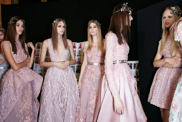 Zuhair Murad Couture Spring 2016 backstage, Paris - Cool Chic Style Fashion