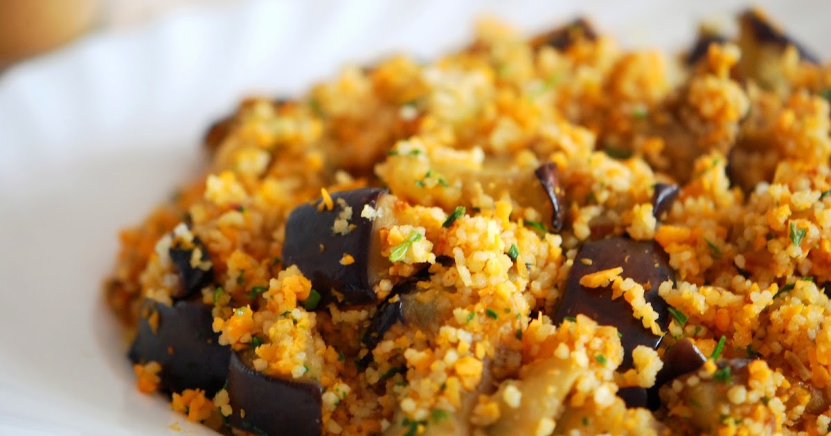 Probieren und Studieren : Auberginen-Couscous-Pfanne mit Piri Piri