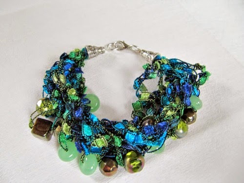 crocheted bracelet  bracelet