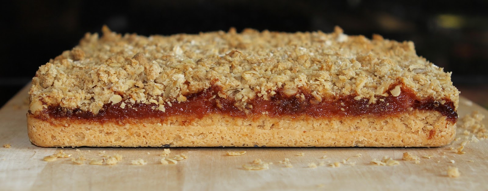 Gluten Free Alchemist Fruity Crumble Shortbread Traybake