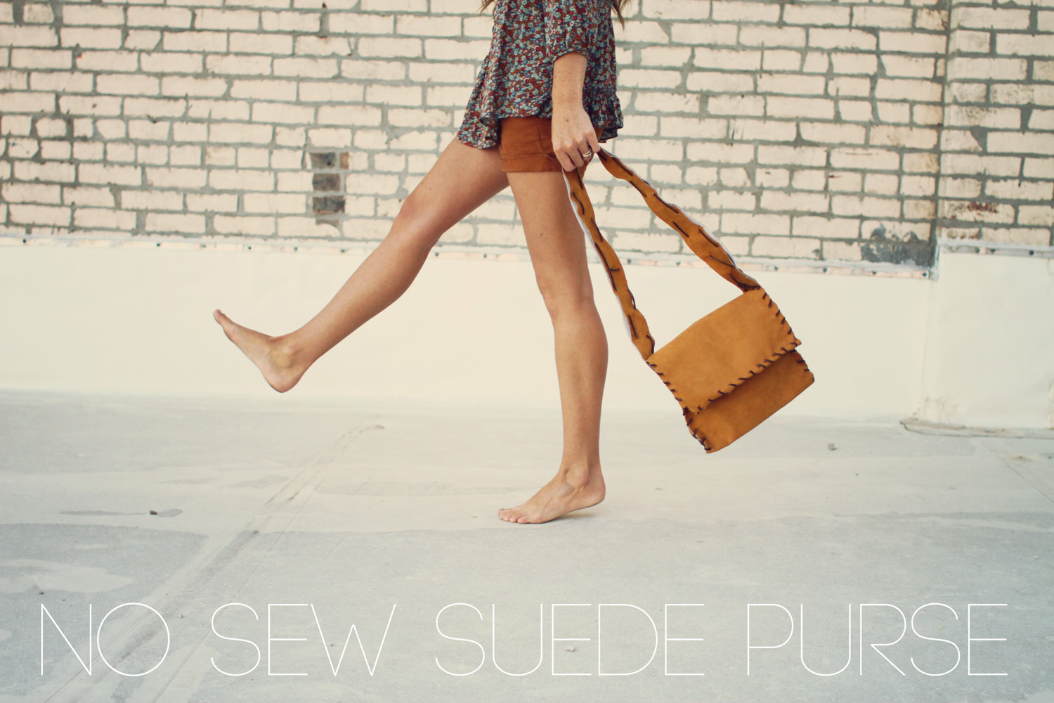 no+sew+suede+purse+diy