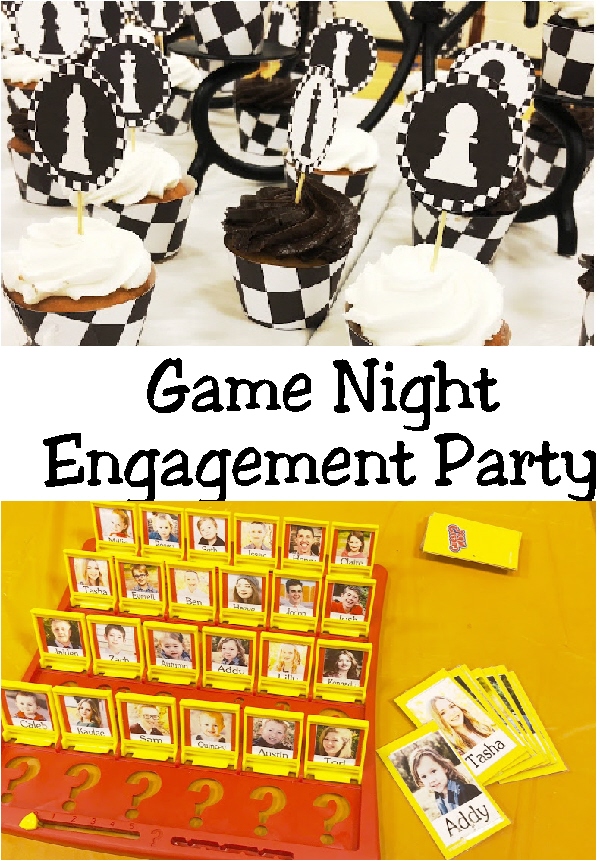 Diy Party Mom Game Night Engagement Party