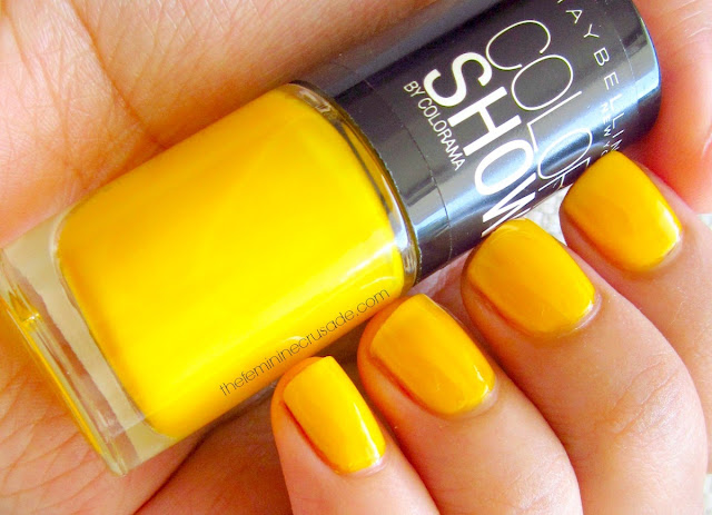 Maybelline Color Show Nail Polish in Electric Yellow