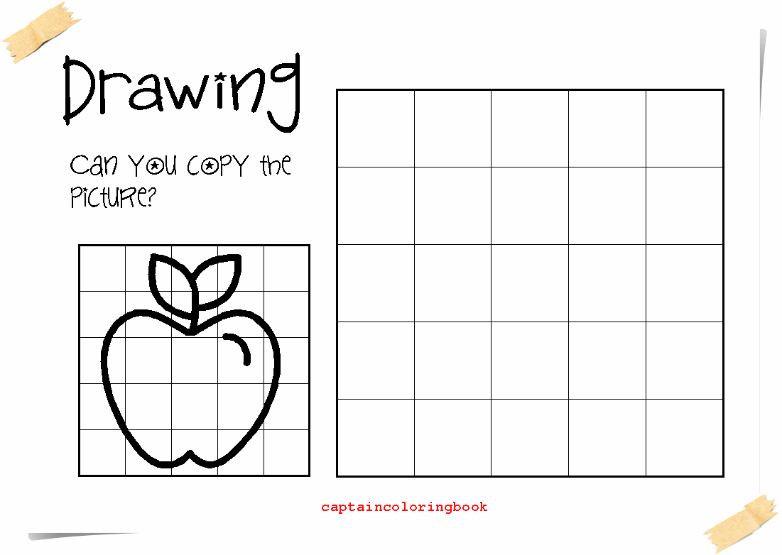 Drawing Grid Template