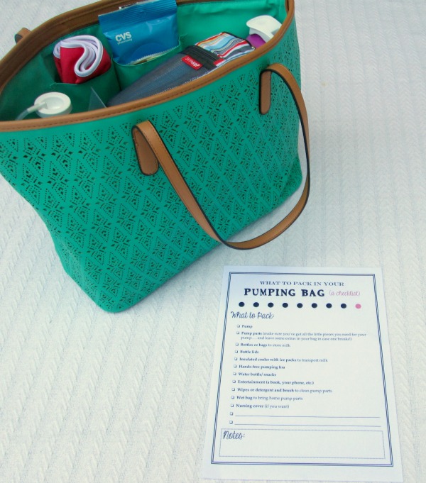 Laura's Plans A Perfectly Packed Pumping Bag